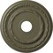 Ekena Millwork Dublin Ceiling Medallion (Fits Canopies up to 5 1/8"), 17 7/8"OD x 3 5/8"ID x 1 1/4"P, Spartan Stone CM17DUSSF - alternate 1